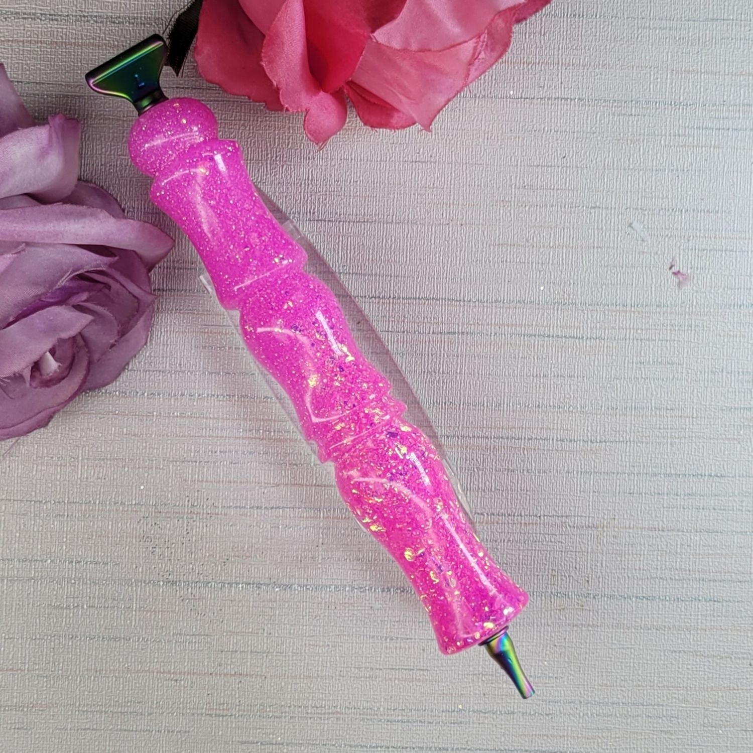 ***Diamond painting Pen 5.5" THIS PEN IS THREADED INCLUDES TIPS