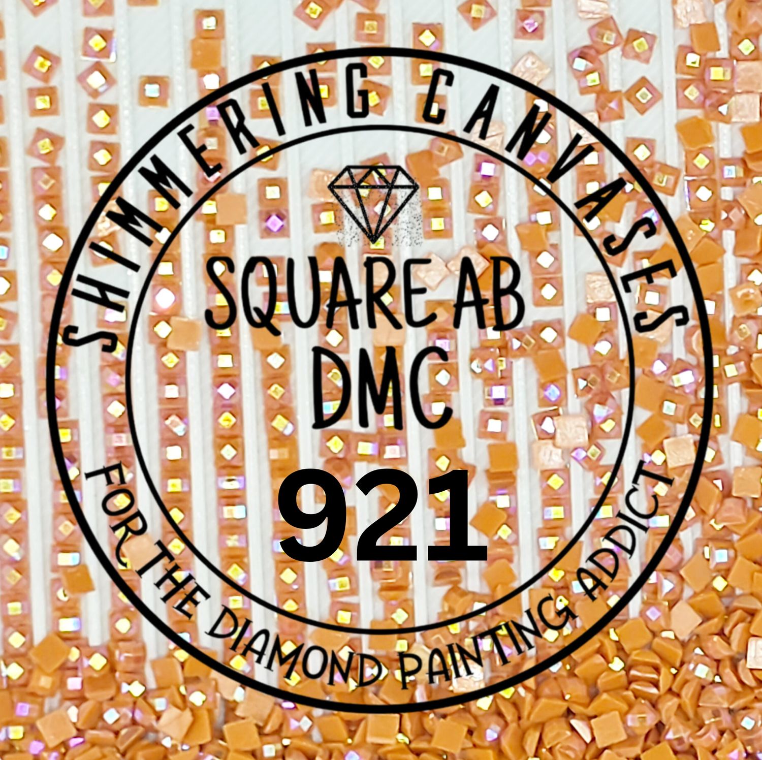 Square AB Drills DMC #921 Copper