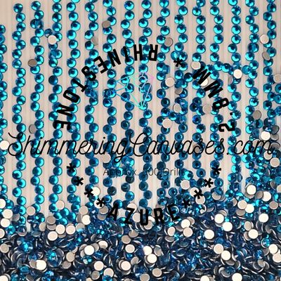 2.8mm Rhinestone set of 51 colors 500 pcs each color (Round)