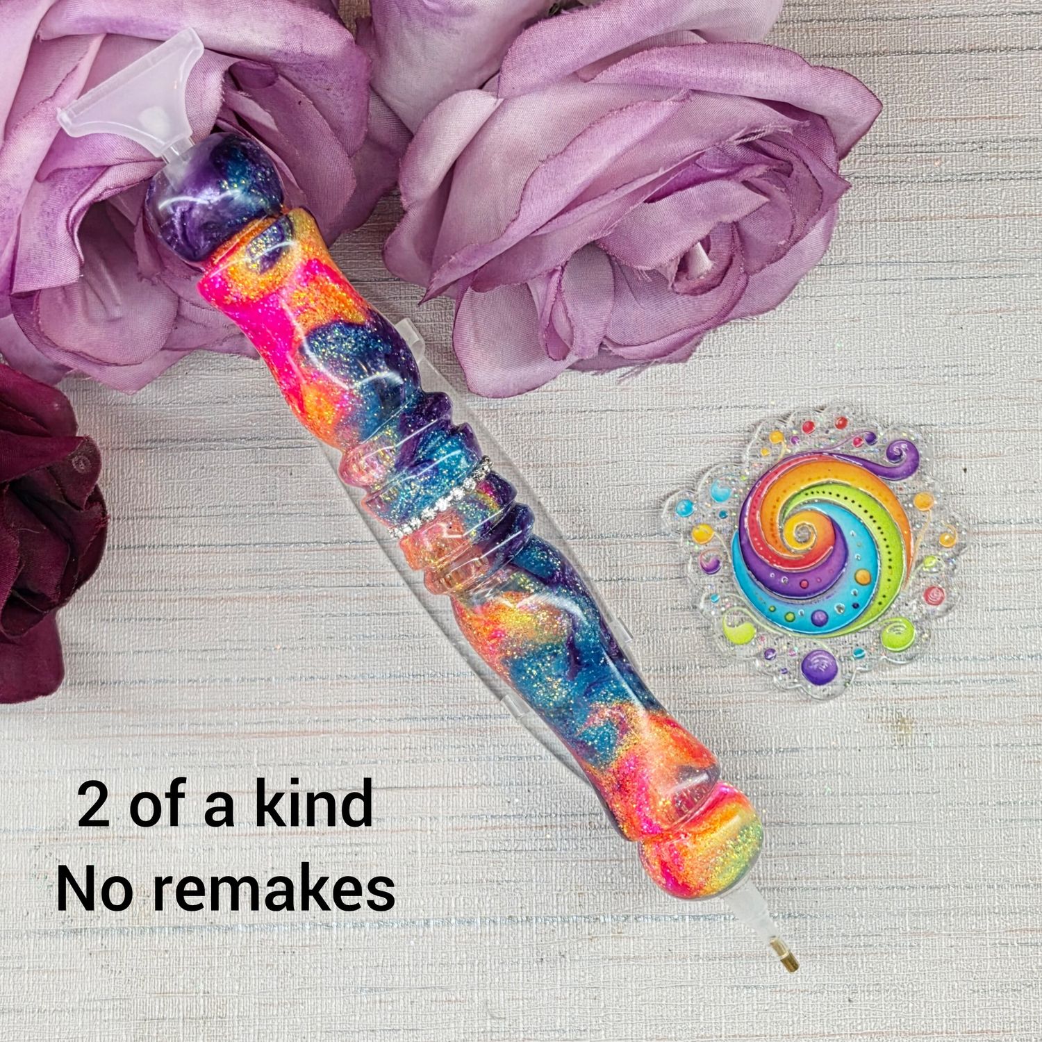 ***Diamond painting Pen 6" with Cover Minder