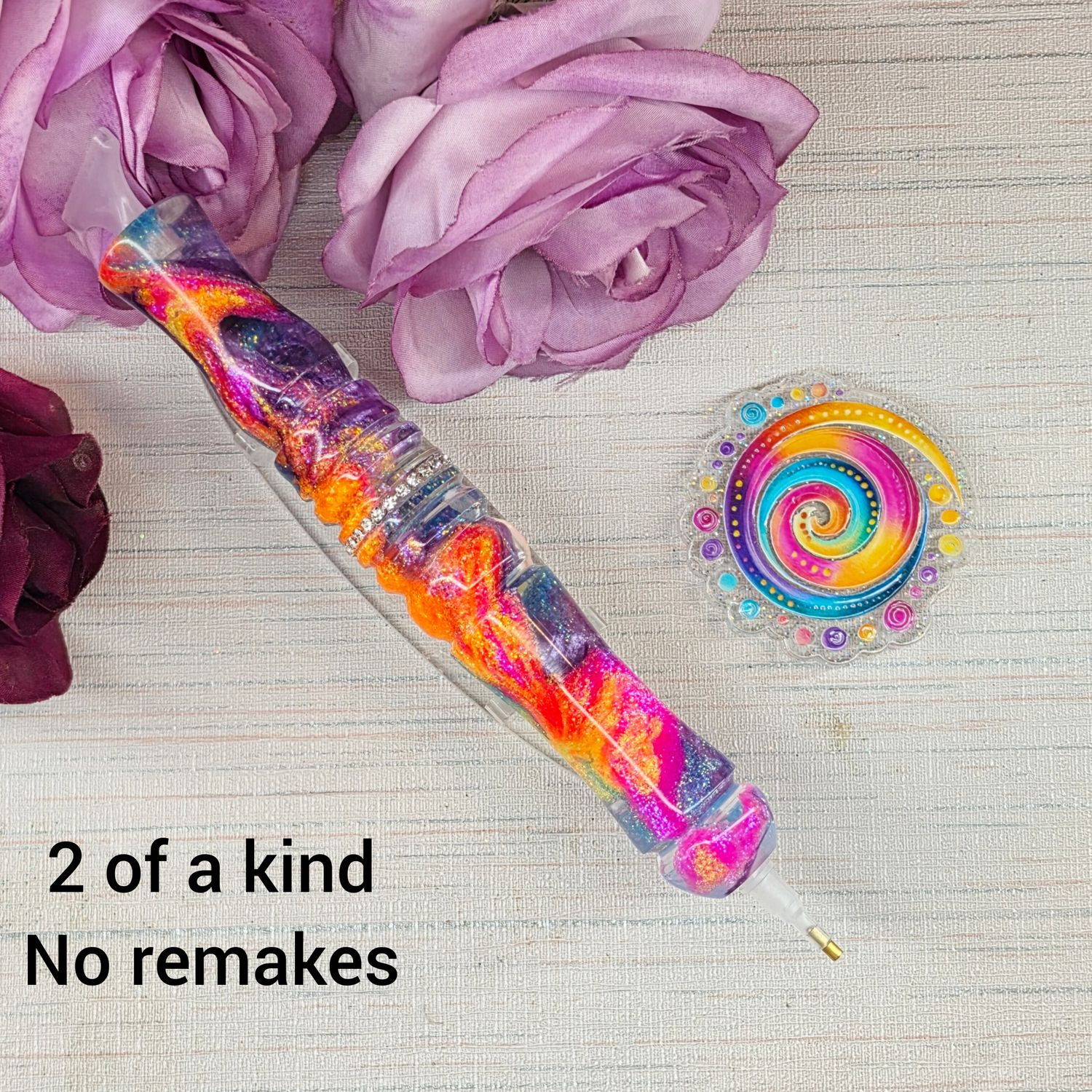 ***Diamond painting Pen 6" with Cover Minder