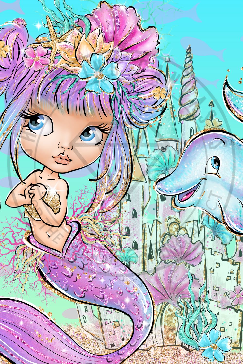 Square ! Diamond Painting Box Artwork by NinaNinaCraft