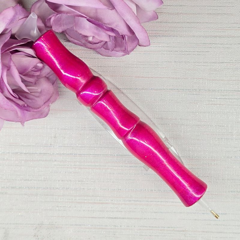 Diamond Painting Pen made from Dyed Maple Wood