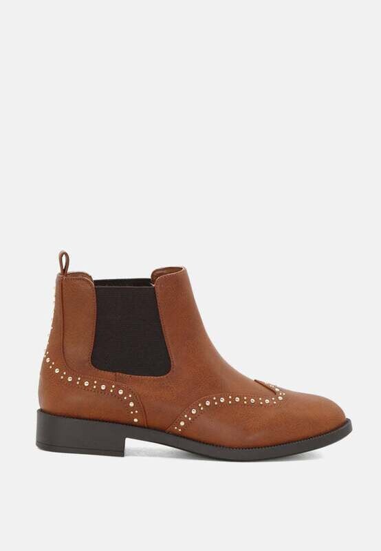 suzie chunky heel boots