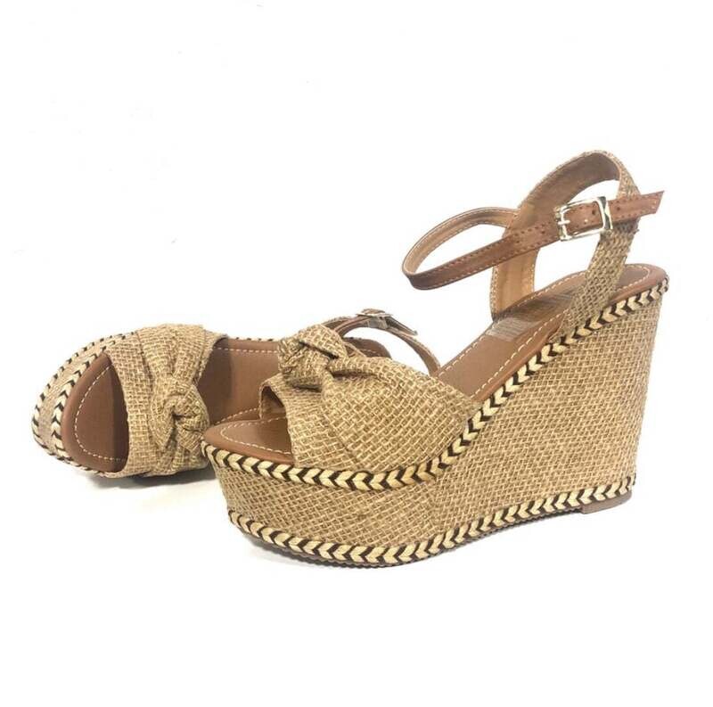 Xiomara Natural Wedges Heels Shoes