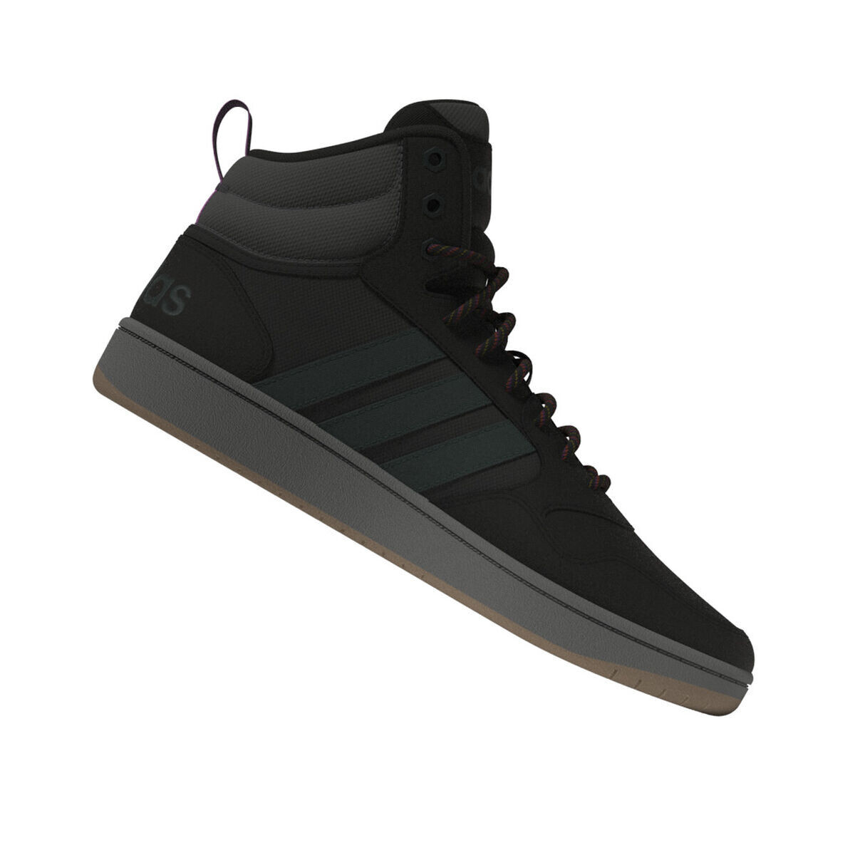 Women&#39;s casual trainers HOOPS 3.0 MID Adidas GZ6681 Black