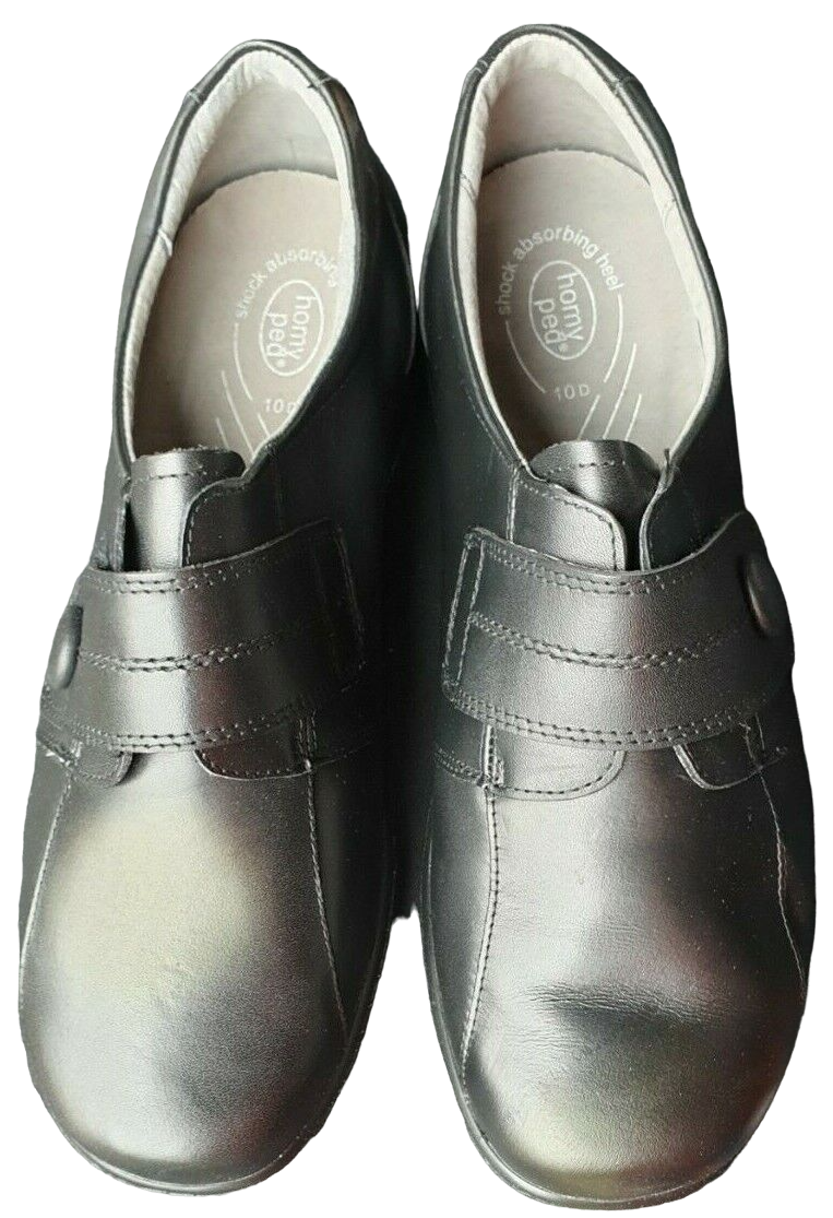 Womens Homyped Jian Black Flats Slip On Shoes