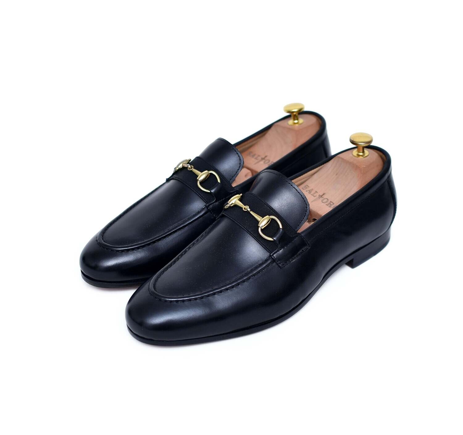 Oscar- Black Calf Loafers