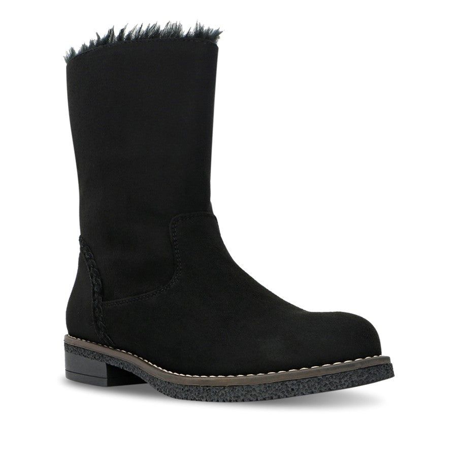 Womens Bellissimo Walsh Shoes Black Dress Winter Ladies Boots