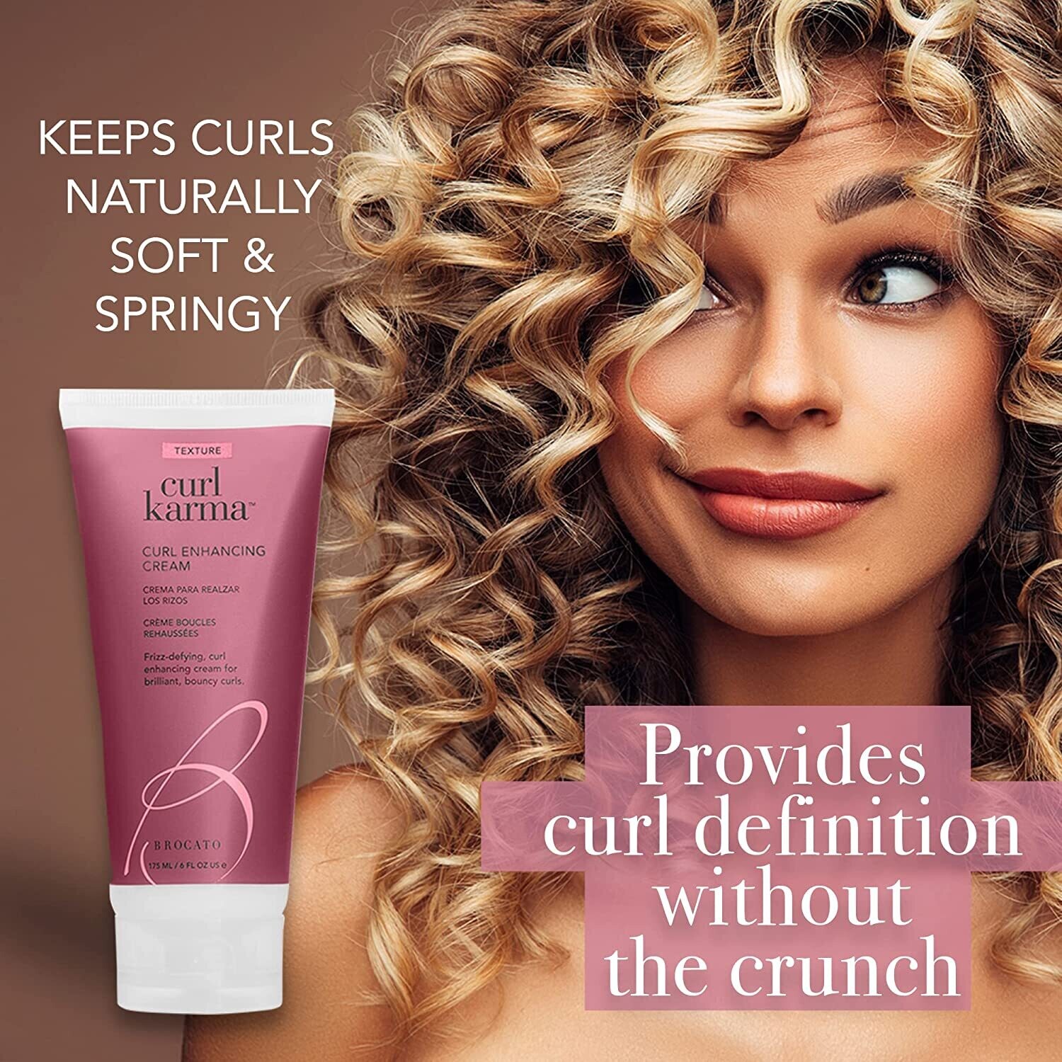 BROCATO CURLKARMA™ CURL ENHANCING CREAM, 6 oz