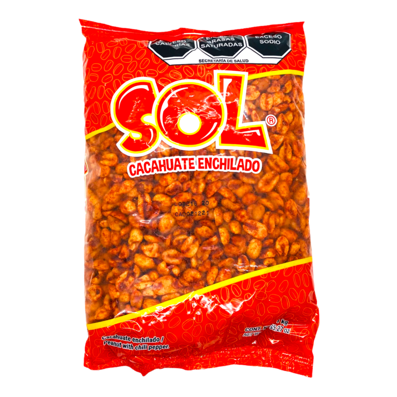 CACAHUATE ENCHILADO (SOL)