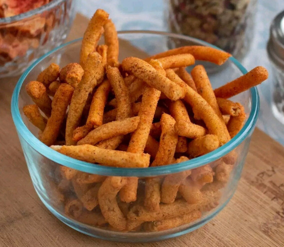CHURRITOS DE AMARANTO  ENCHILADO