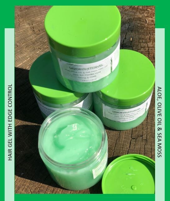 Aloe, Avocado &amp; Sea Moss Hair Gel