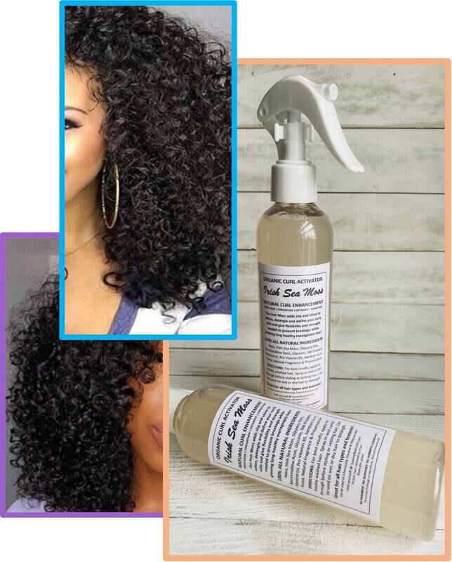Irish Sea Moss Curl Activator (Unscented | Natural)
