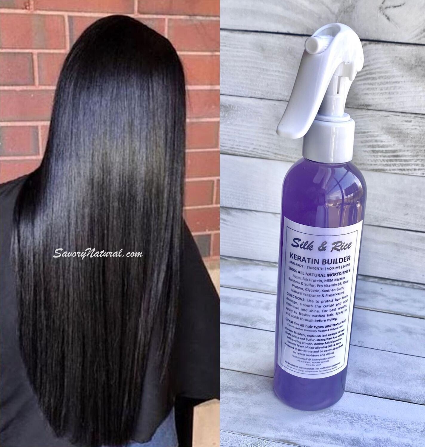 Silk &amp; Rice | Keratin Builder