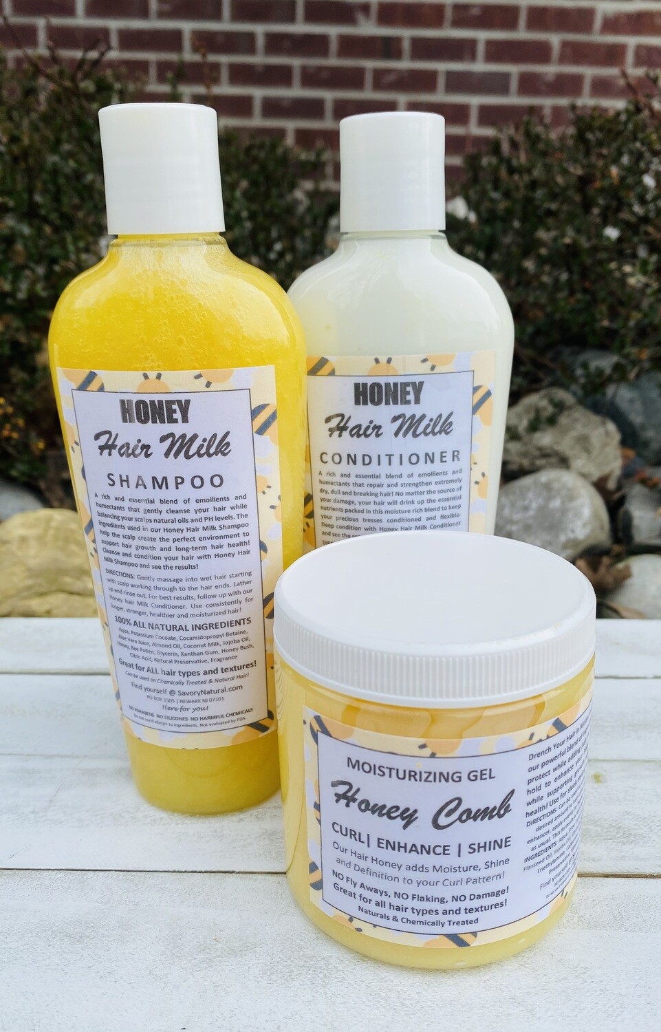 Honey Milk Shampoo &amp; Conditioner EXTREME Growth &amp; Moisture Bundle