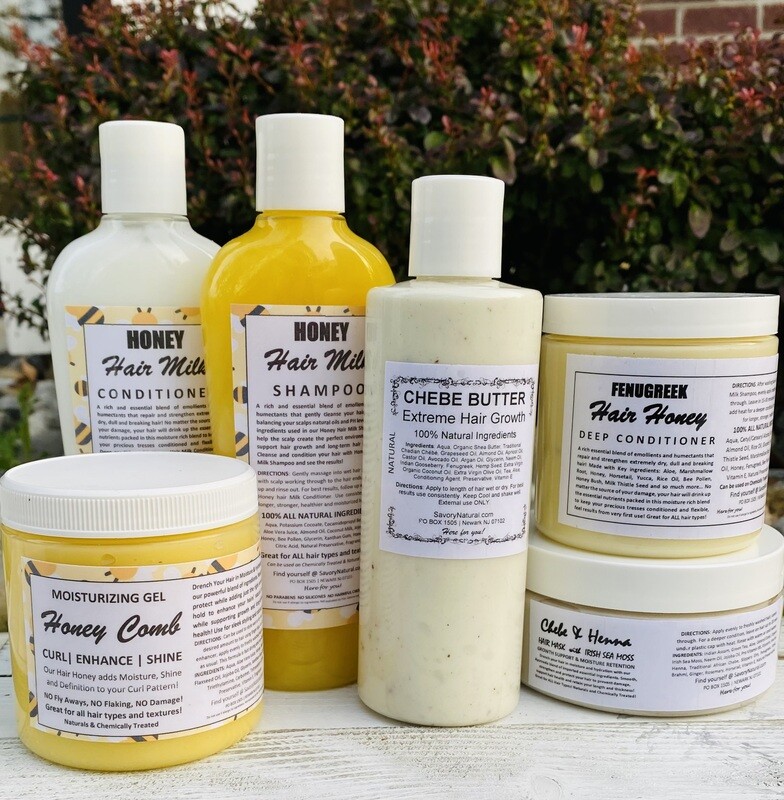 Honey Milk Shampoo &amp; Conditioner EXTREME Growth &amp; Moisture Bundle