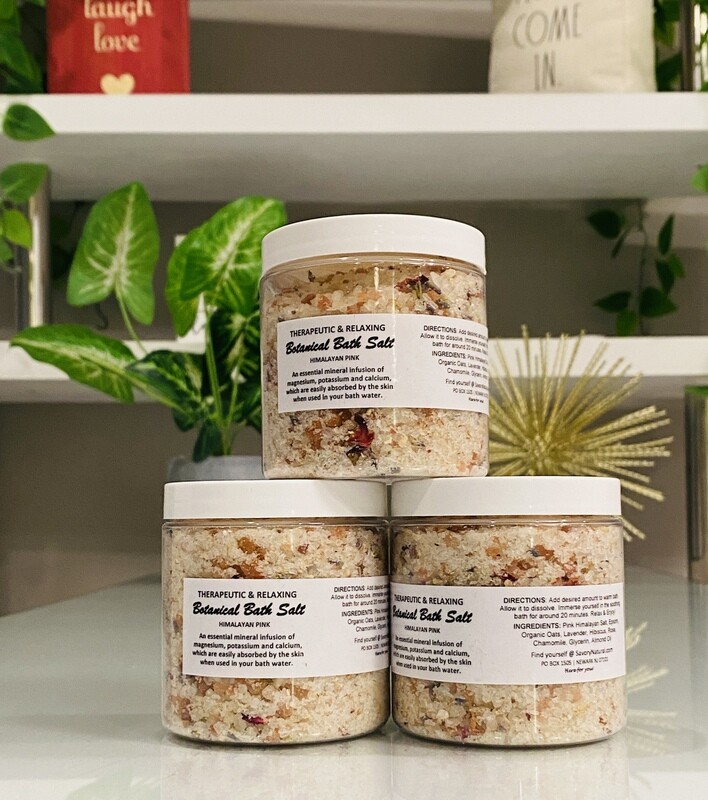 Botanical Bath Salt | Himilayan Pink