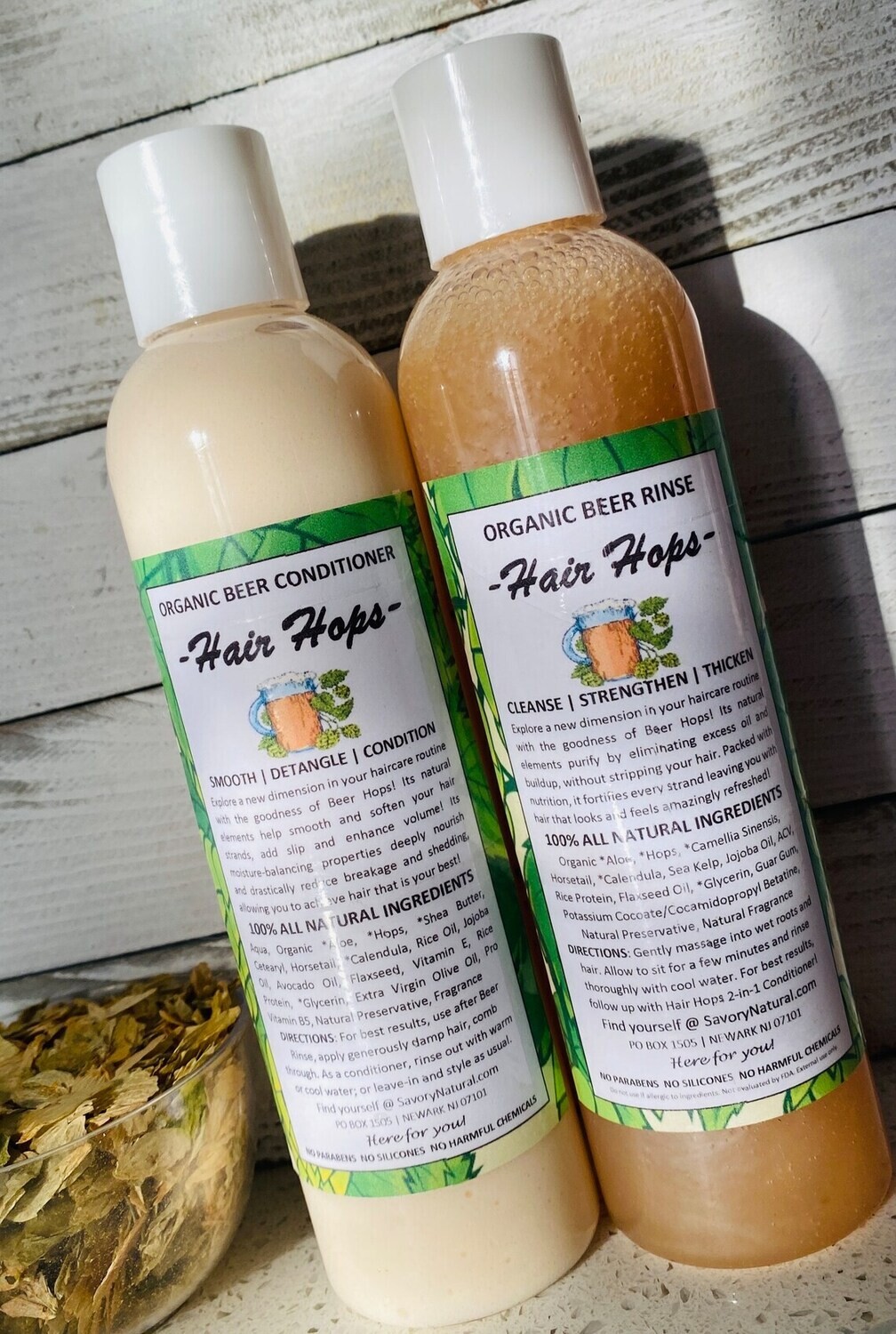 Organic Hair Hops Beer Rinse &amp; Conditioner