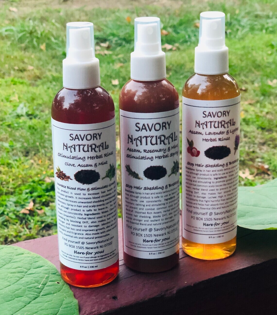 Ayurvedic Herbal Spray Hair Rinse | Rosemary, Eucalyptus, Tea Tree, Lavender, Clove