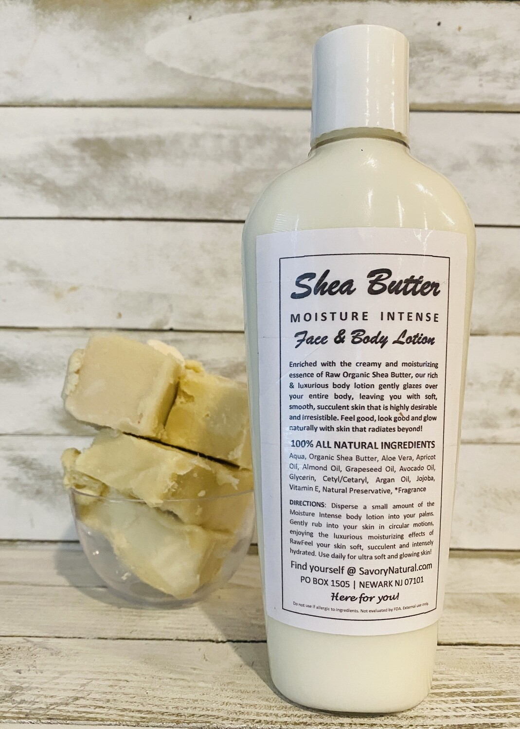 Shea Butter Face &amp; Body Lotion