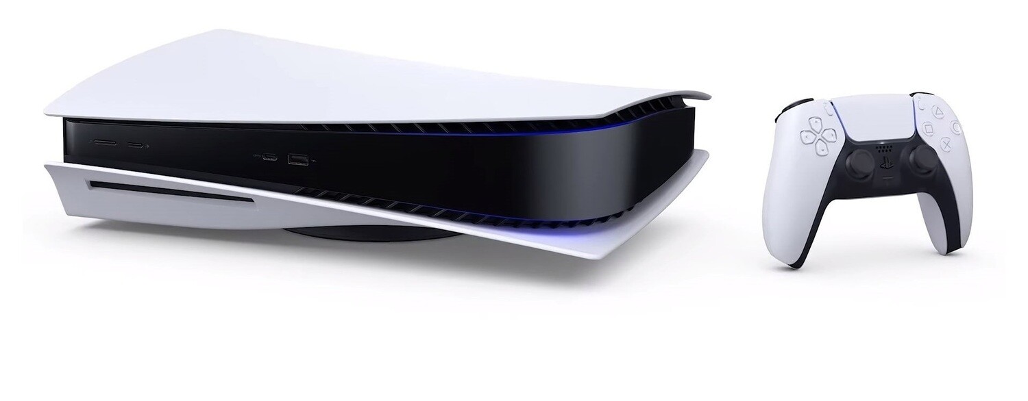 Sony Playstation 5 Disc Version PS5 Gaming Console - x86-64-AMD Ryzen Zen 8 Cores CPU, AMD Radeon RDNA, 16GB GDDR6 Memory, Ultra-High Speed 825GB SSD, 4K Blu-ray Player, WiFi 6, Bluetooth 5.1