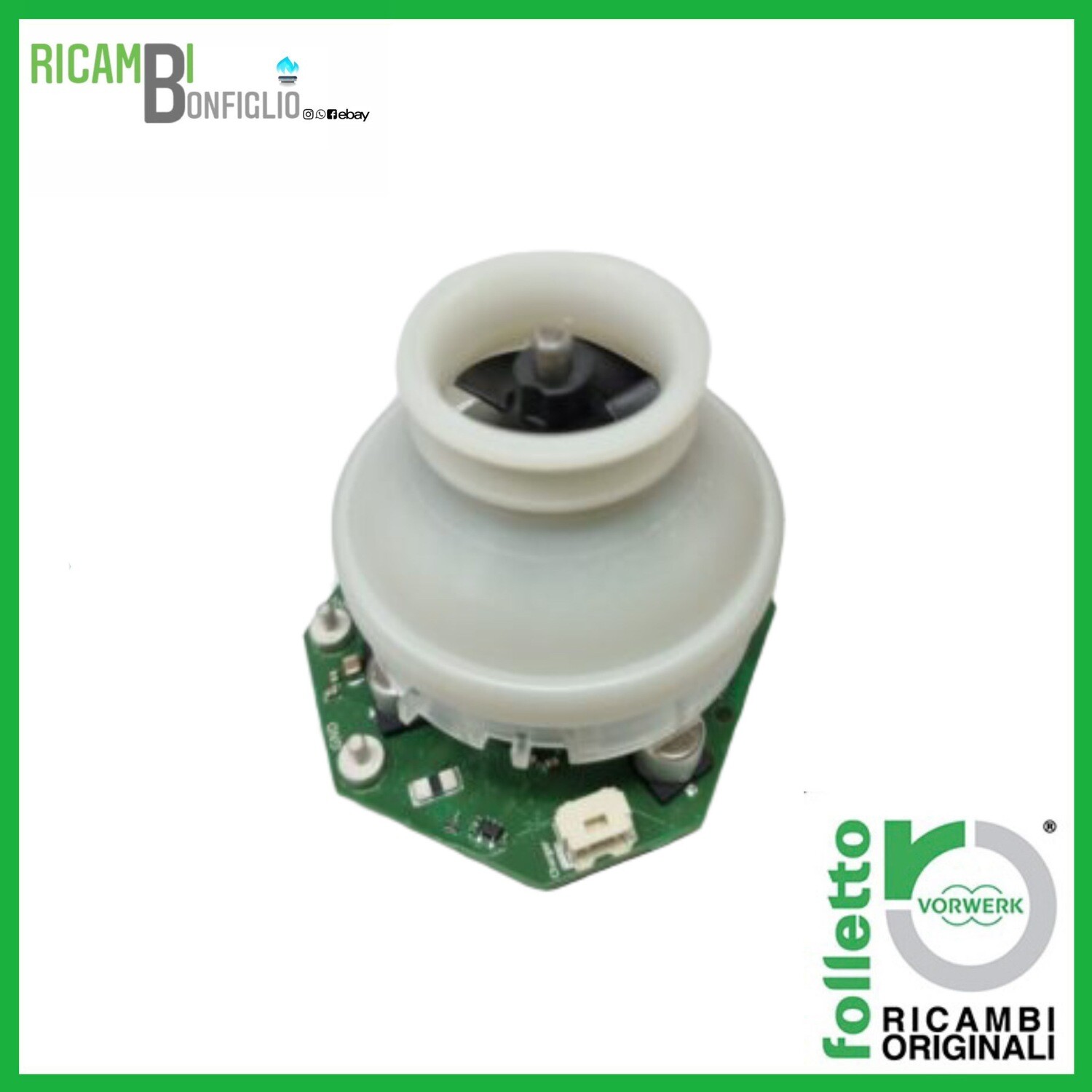 Bocchetta Per Auto Vorwerk Folletto - Modello CD7 Pellicano Per VK7S - Originale - Foto 8