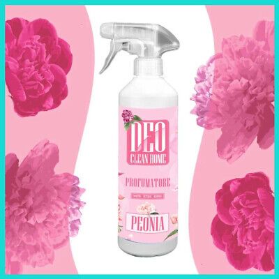 DEOCLEAN SPRAY HOME PEONIA- PROFUMATORE DETERGENTE- 500 ML