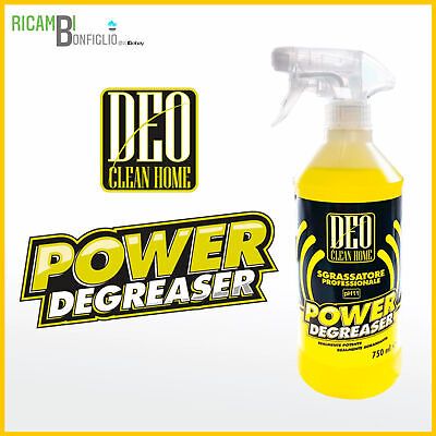 DEOCLEAN SPRAY POWER DEGREASER - SGRASSATORE DETERGENTE POTENTISSIMO - 750 ML