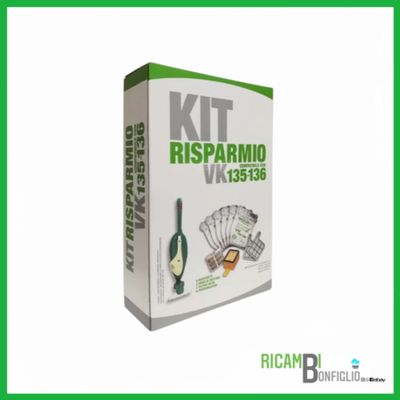 KIT RICAMBI FOLLETTO VK135 - VK136 COMPATIBILE