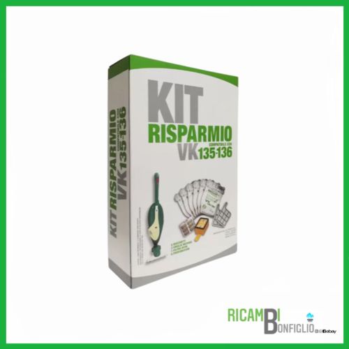 KIT RICAMBI FOLLETTO VK135 - VK136 COMPATIBILE