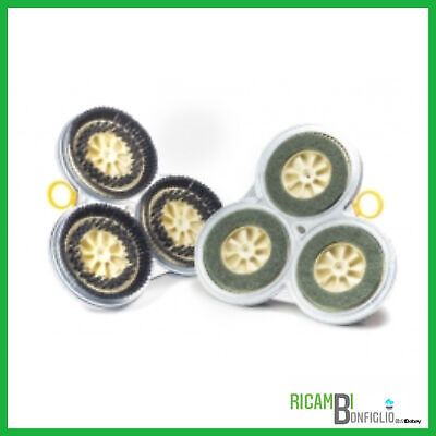 SET SPAZZOLE MODULO PECARI FOLLETTO PULILUX PL515 COMPATIBILI