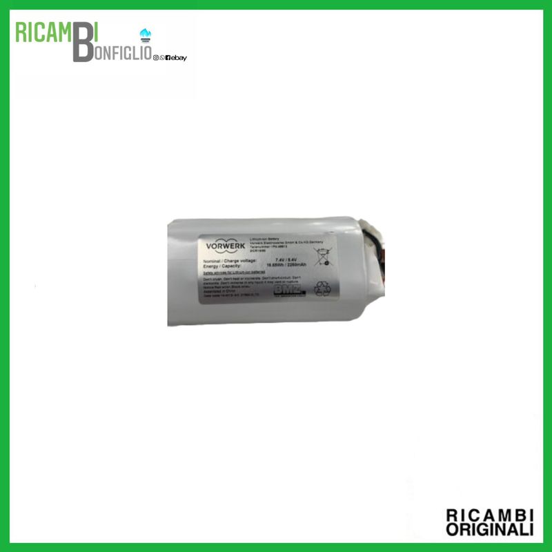 BATTERIA LAVA VETRI FOLLETTO VG100 ORIGINALE