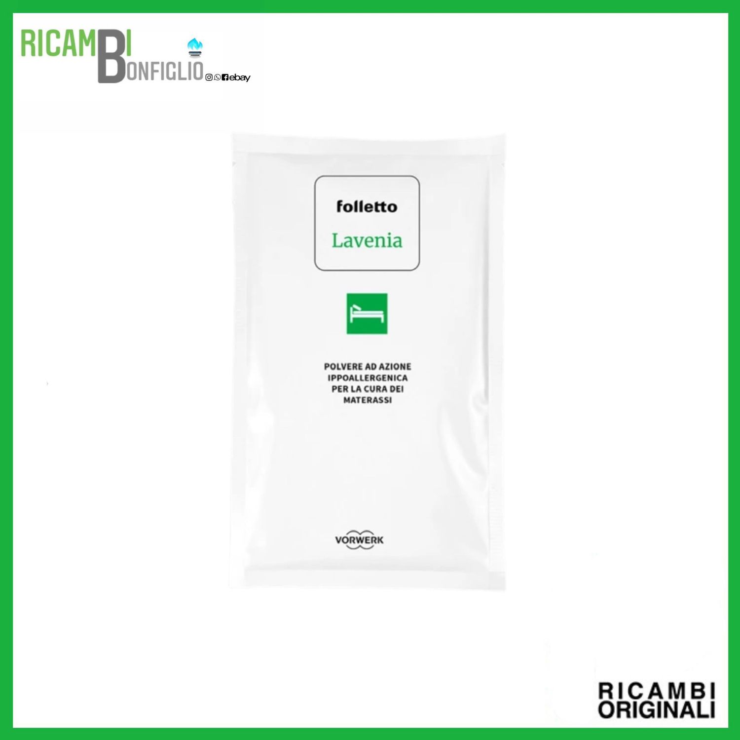 POLVERE LAVENIA FOLLETTO ORIGINALE