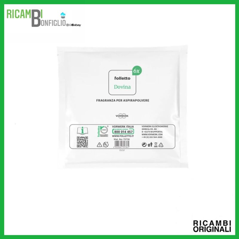 PROFUMI DOVINA 6PZ FOLLETTO ORIGINALI