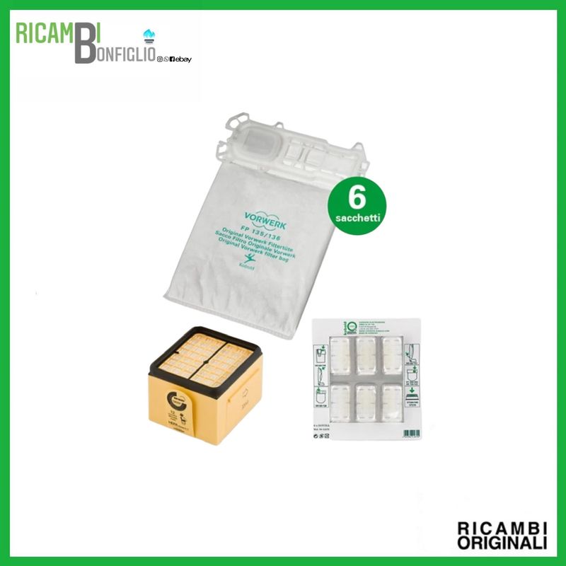 SET FARFALLA FOLLETTO VK135 - VK136 ORIGINALE