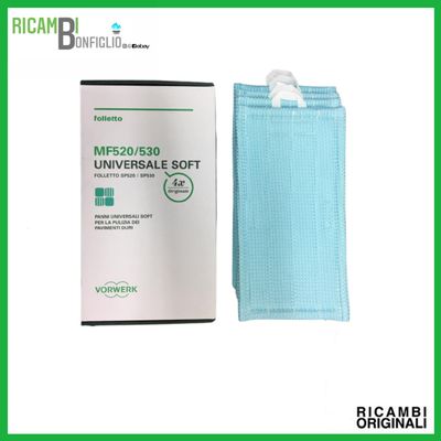 SET PANNI SOFT PULILAVA  FOLLETTO SP520 - SP530 ORIGINALI