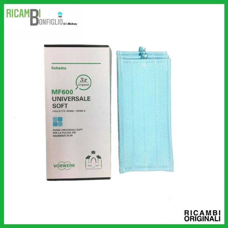 SET PANNI SOFT PULILAVA  FOLLETTO SP600S - SP7S ORIGINALI