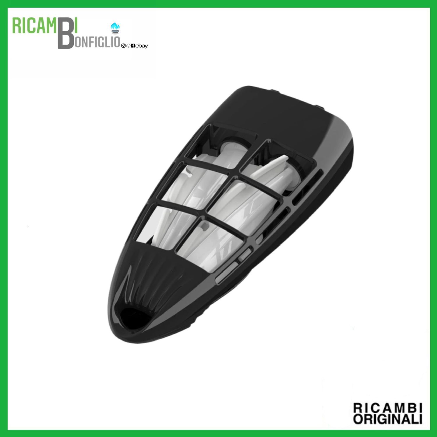 CORPO SPAZZOLE COMPLETO BATTI MATERASSO FOLLETTO PB420 - PB430 - PB440 - PB7S ORIGINALI