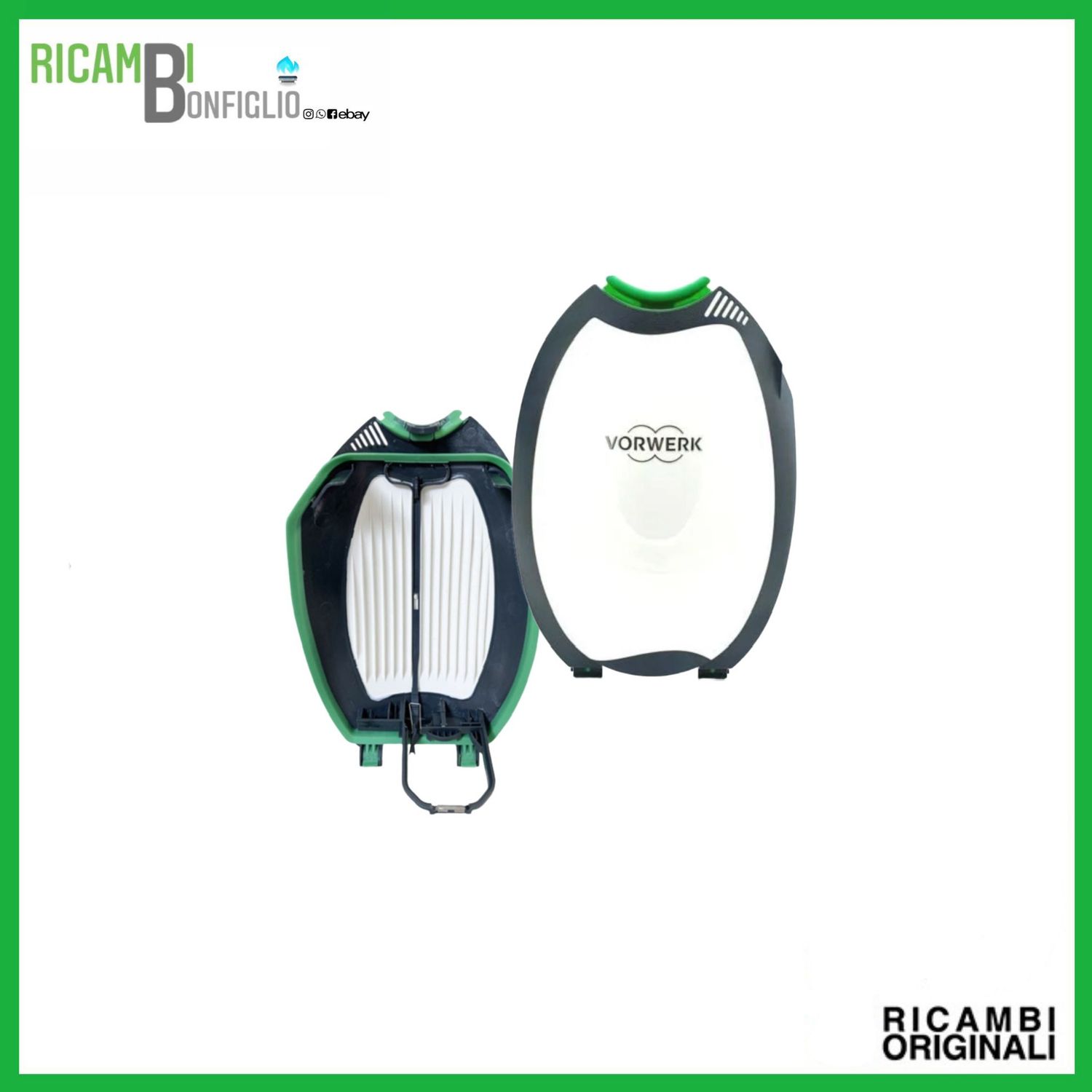 SPORTELLO UNITÀ FILTRO FOLLETTO VK150 ORIGINALE