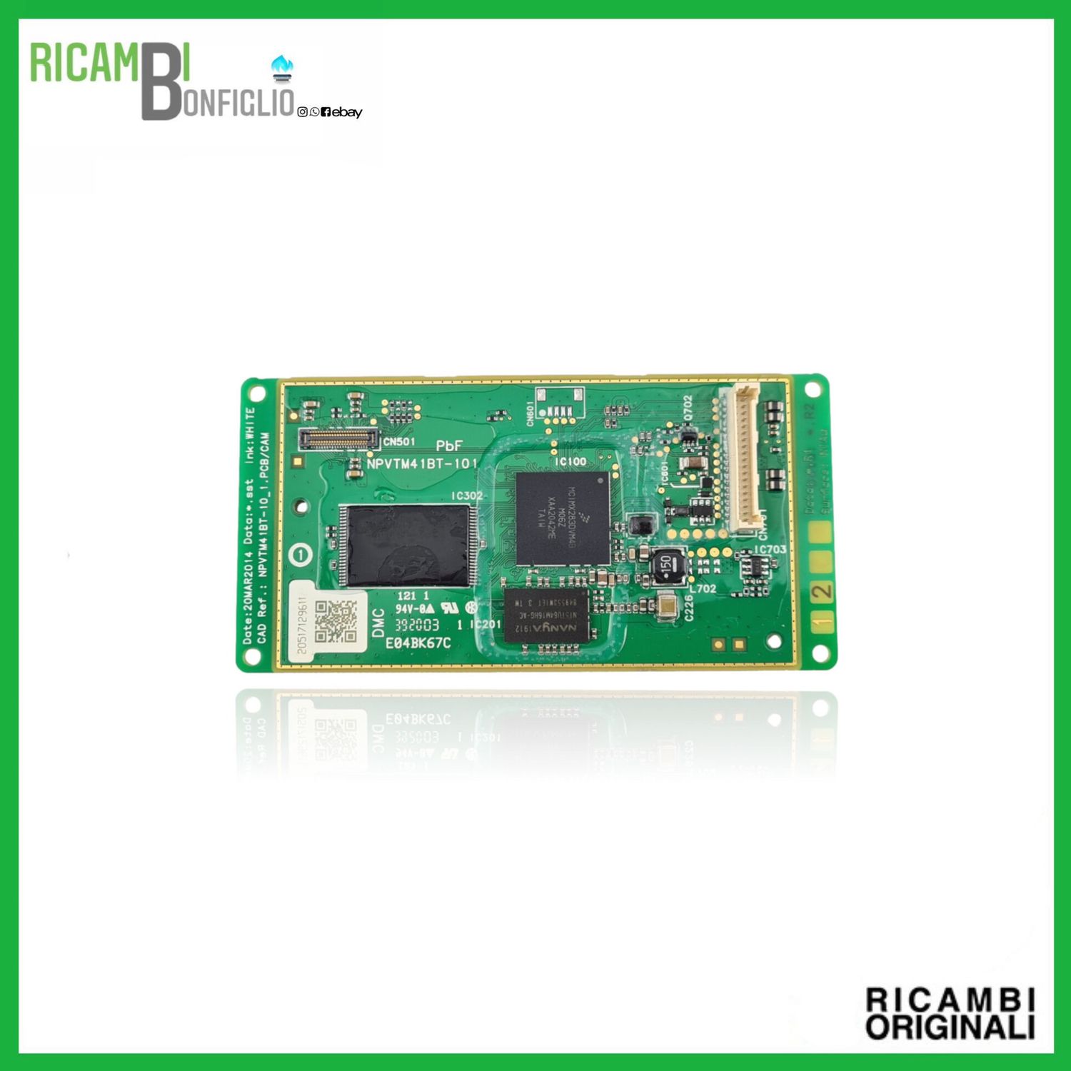SCHEDA DISPLAY BIMBY TM5 ORIGINALE