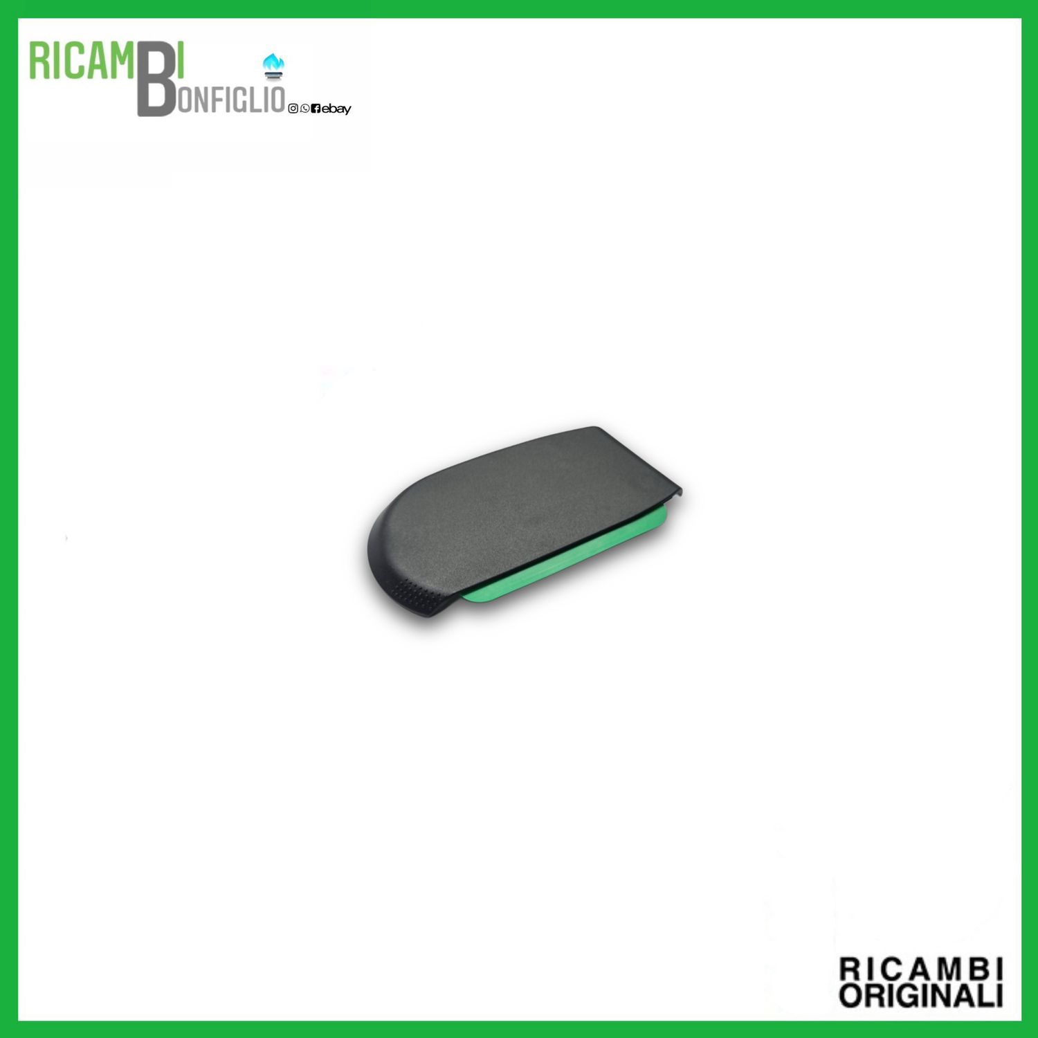 COPERCHIO SPAZZOLA DESTRA BATTITAPPETO FOLLETTO EB7S ORIGINALE