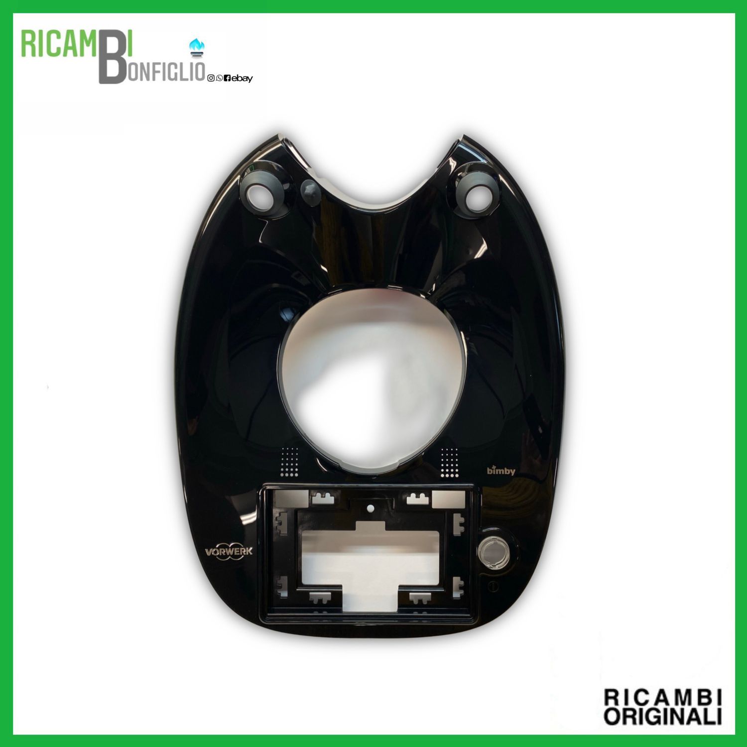 SCOCCA SUPERIORE BIMBY TM6 BLACK EDITION ORIGINALE