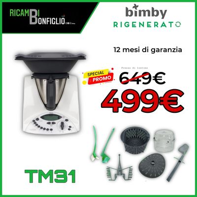 ROBOT DA CUCINA BIMBY TM31 RIGENERATO