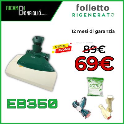 BATTITAPPETO E MATERASSI FOLLETTO EB350 RIGENERATO