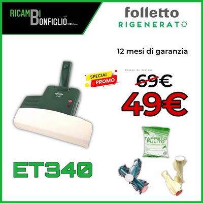 BATTITAPPETO E MATERASSI FOLLETTO ET340 RIGENERATO