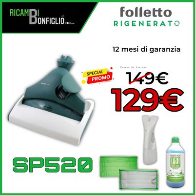 PULILAVA FOLLETTO  SP520 RIGENERATO