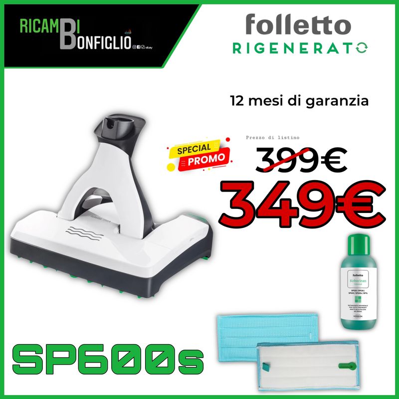 PULILAVA FOLLETTO  SP600S RIGENERATO