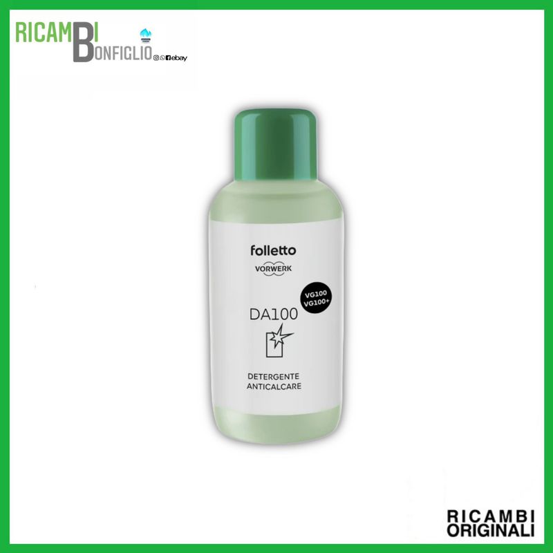 DETERGENTE ANTICALCARE LAVA VETRI FOLLETTO VG100 ORIGINALE