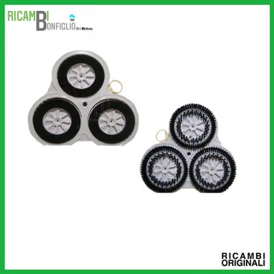 SET SPAZZOLE MODULO PECARI FOLLETTO PULILUX PL515 ORIGINALI